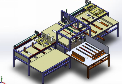 Woven bag automatic bag machine